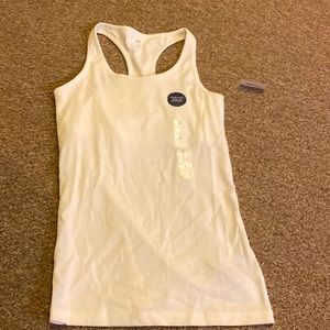 Gap racer back tank top